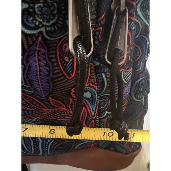 Super Cool Peacock Trans By Jansport BIG Student 15” Laptop Sleeve Backpack - Picture 8 of 10